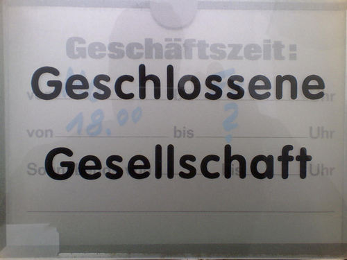 Geschlossene Gesellschaft (c)ring2 Geschlossene Gesellschaft (c)ring2
